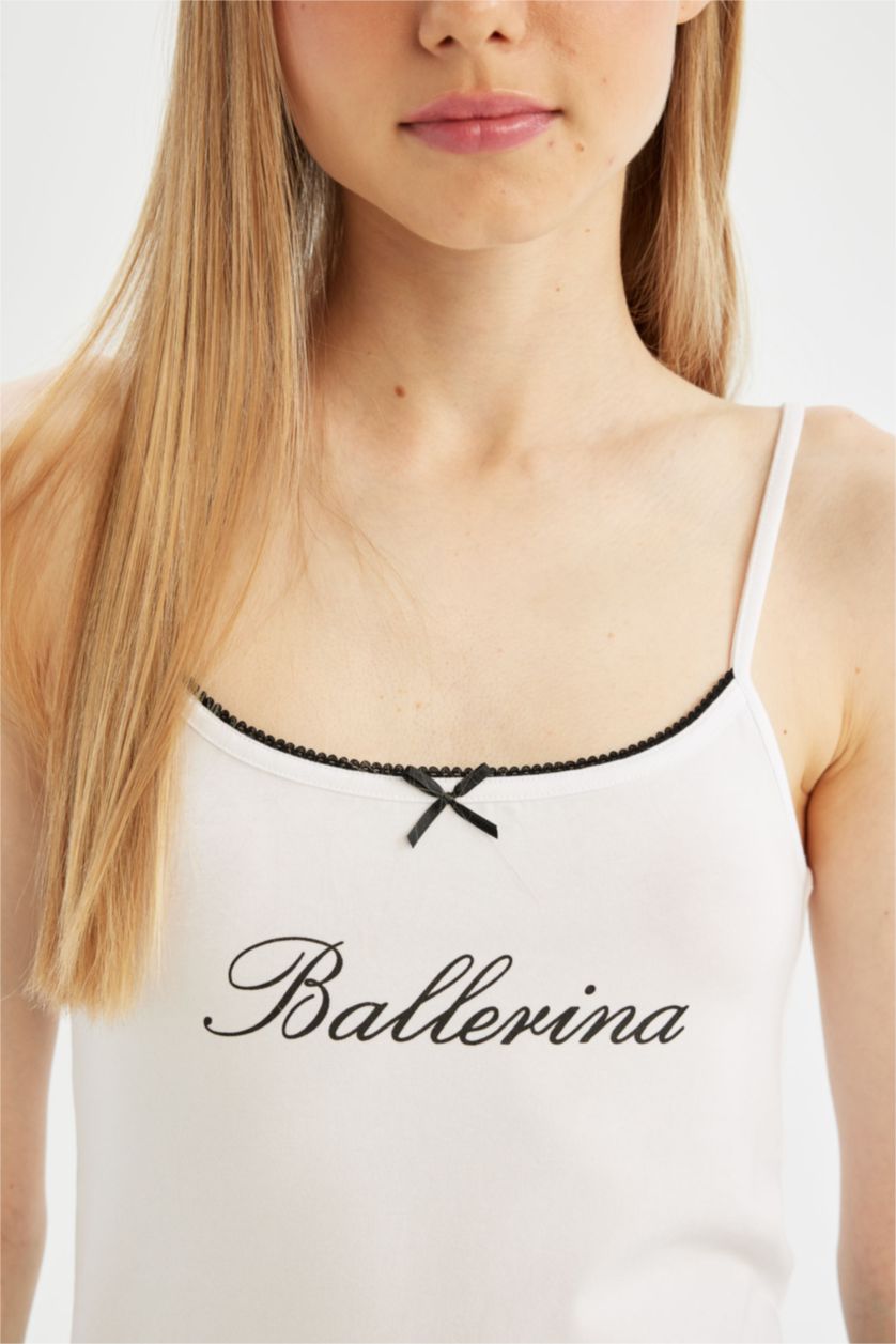 نساء أبيض فانيلة سليم فيت بياخة بالدانتيل