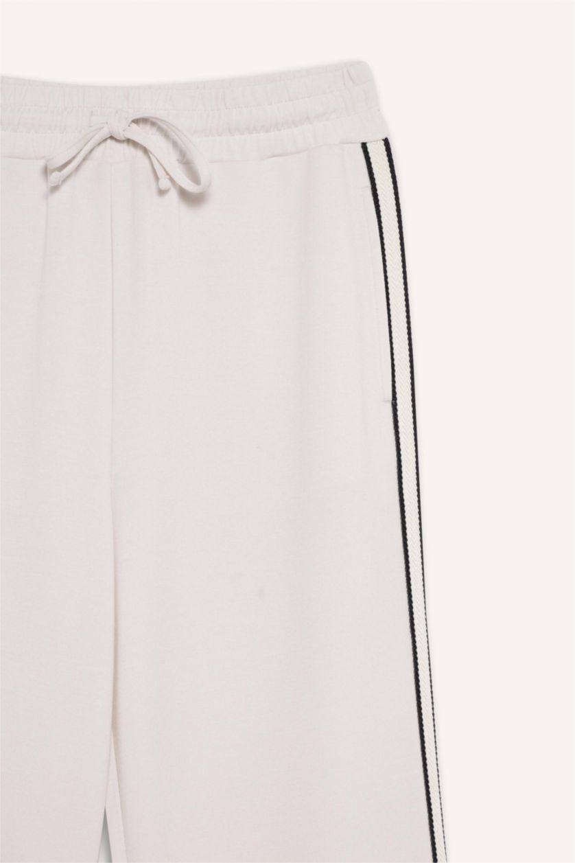 Kadın Ekru Wıde Leg Pantolon