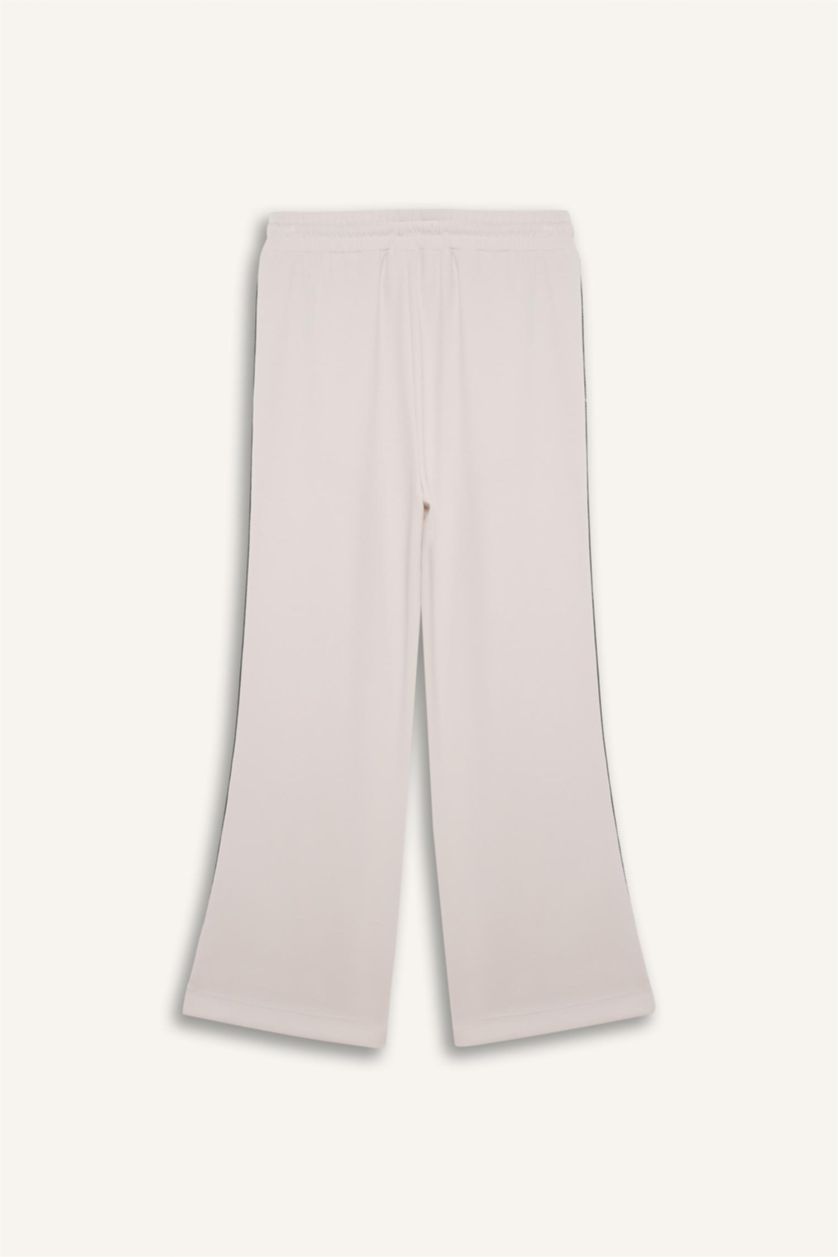 Kadın Ekru Wıde Leg Pantolon