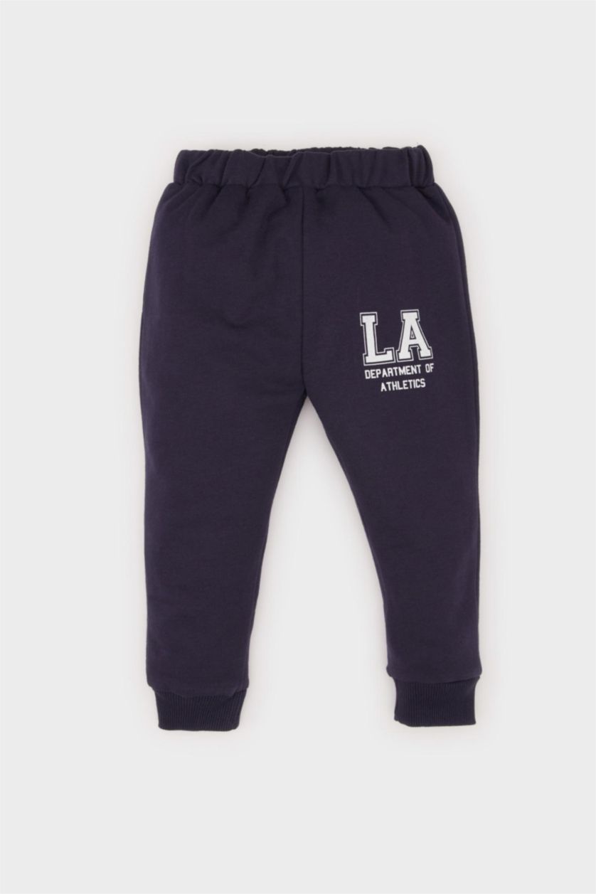 طفل صغير كحلي بنطلون سويت بانتس بيبي اولادي خفيف قصة عادية كحلي