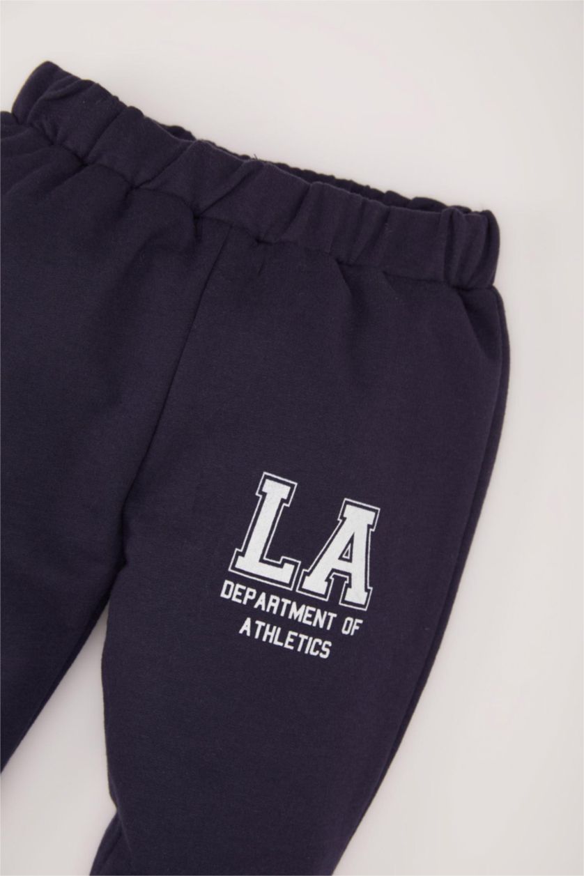 طفل صغير كحلي بنطلون سويت بانتس بيبي اولادي خفيف قصة عادية كحلي