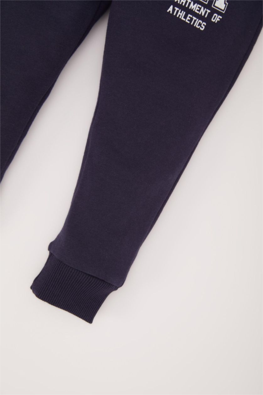 طفل صغير كحلي بنطلون سويت بانتس بيبي اولادي خفيف قصة عادية كحلي