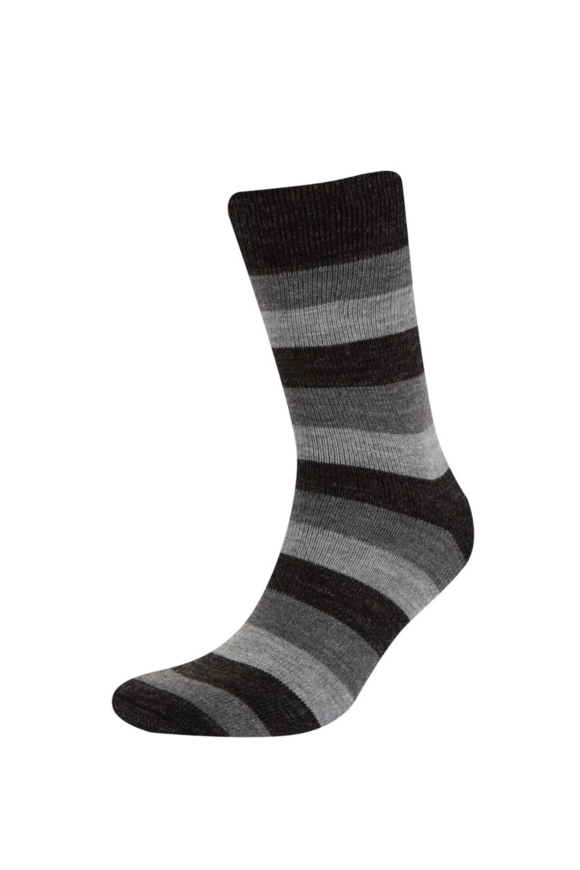 Man Karma Man Striped 2 piece Winter Socks