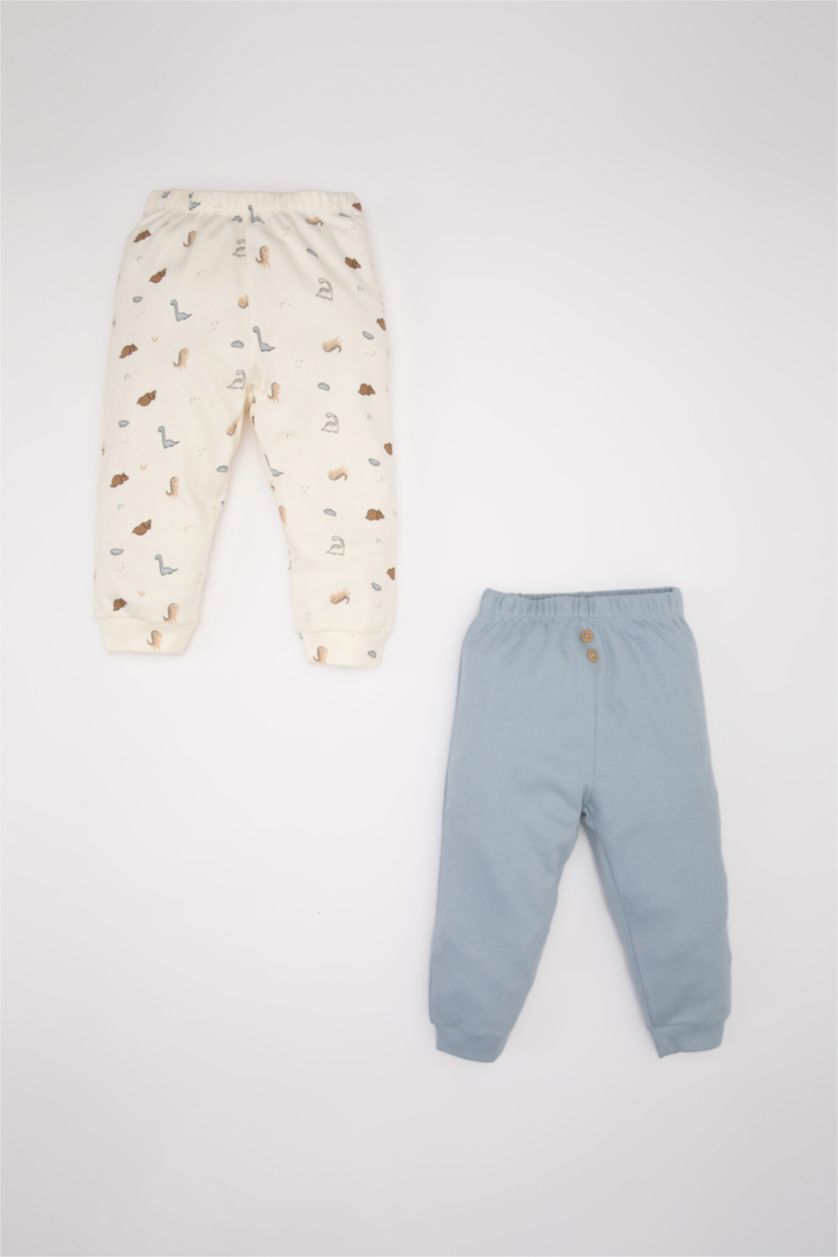 BABY GIRL Light Blue بنطلون قصة عادية