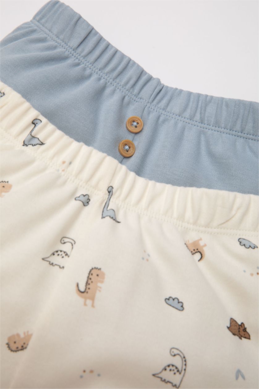 BABY GIRL Light Blue بنطلون قصة عادية