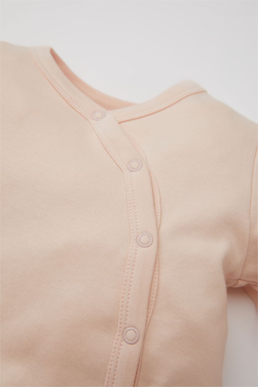 BABY GIRL Pink Baby Girl Heart Patterned 2 Pack Jumpsuit