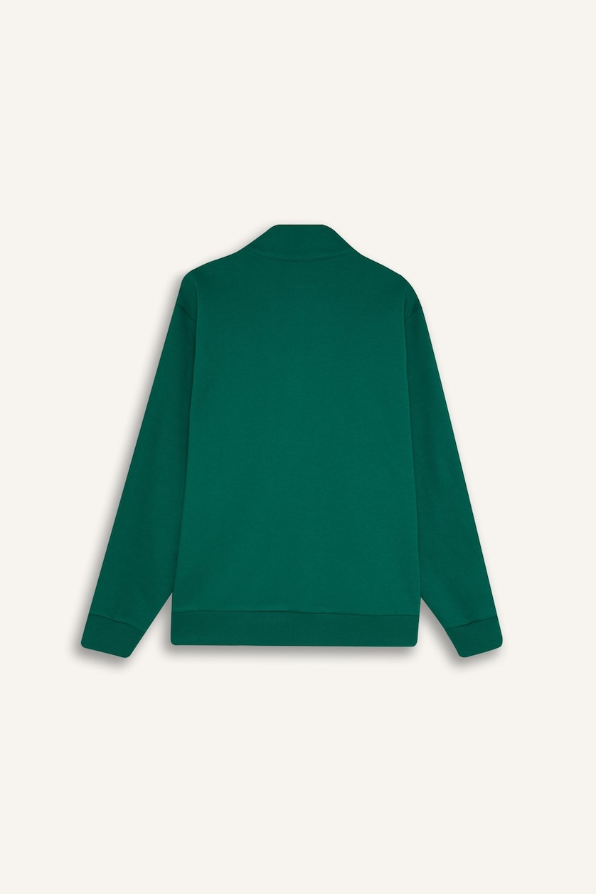 Women Green Oversize Fit Sweatshirt