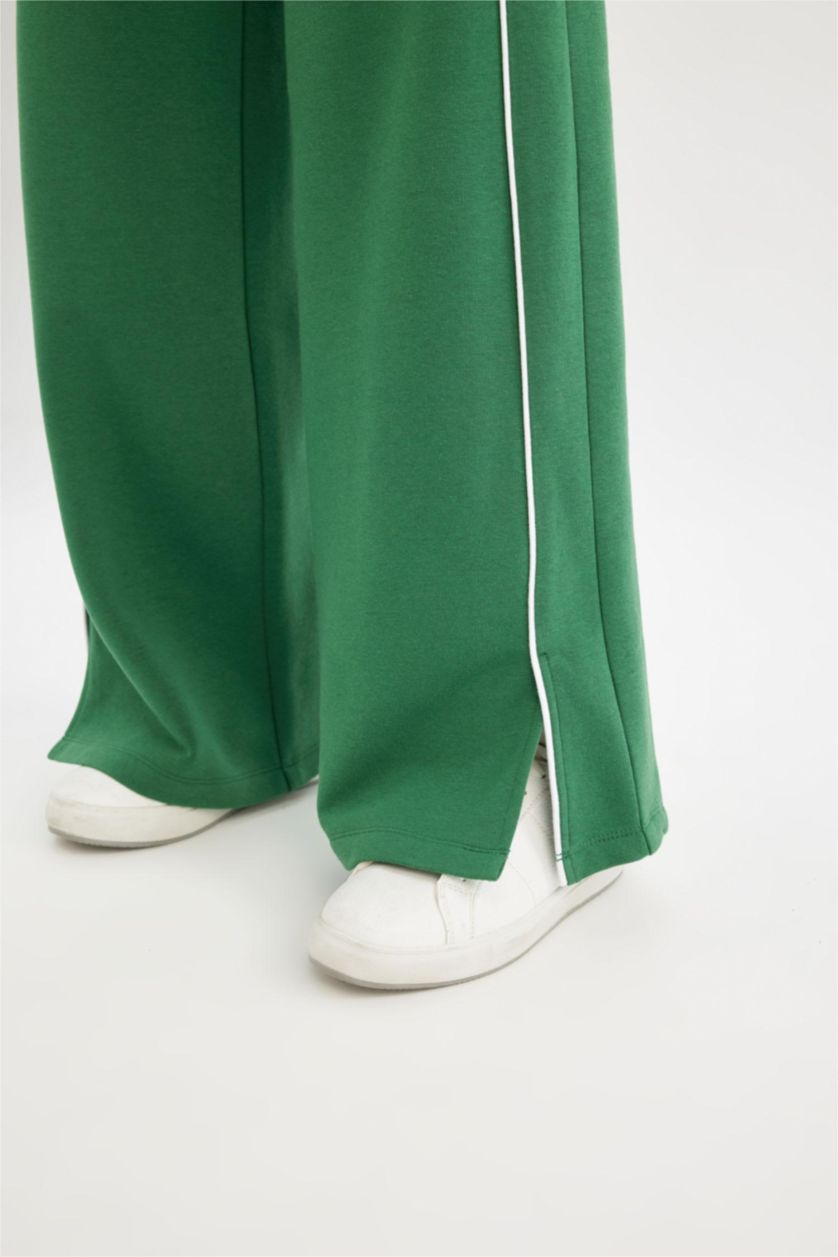 FEMME Vert Pantalon de sport large de DeFactoFit