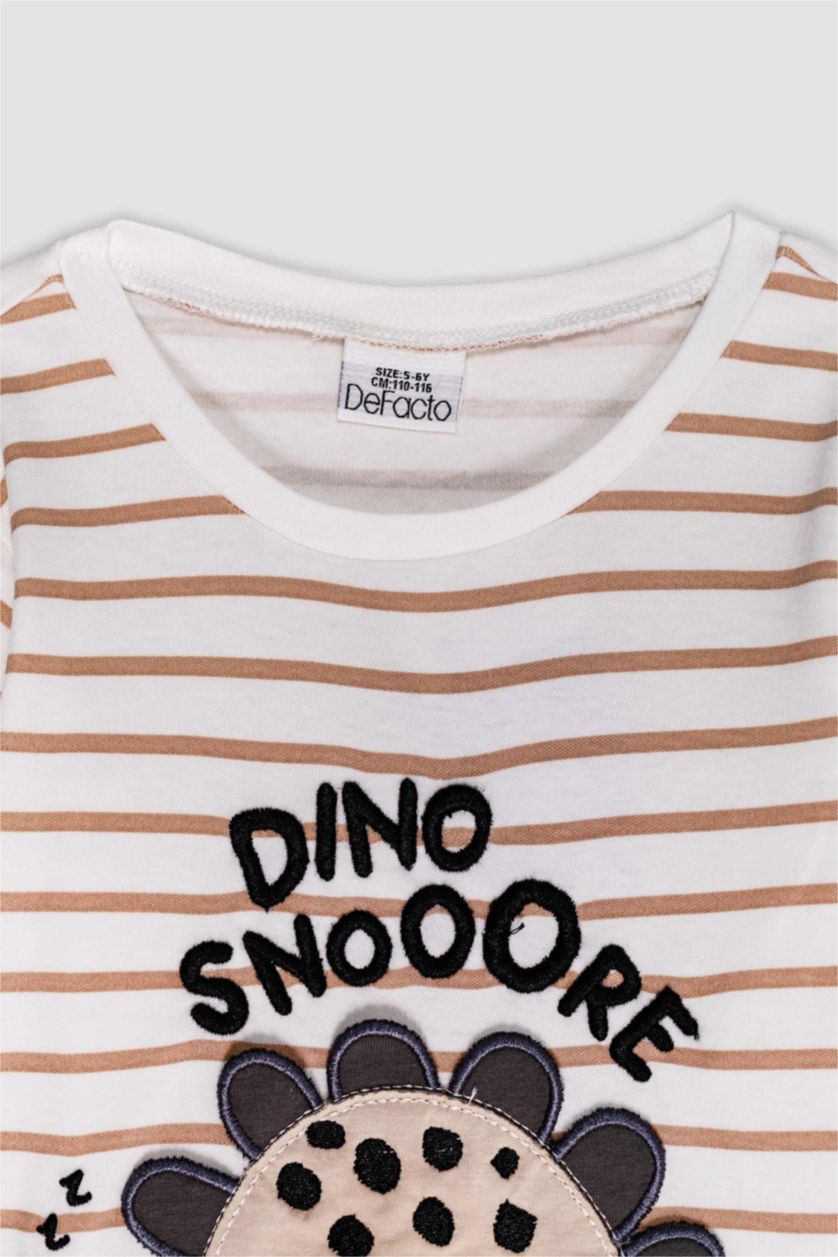 BABY BOY Vison Baby Boy Striped 2 Piece Pajama Set