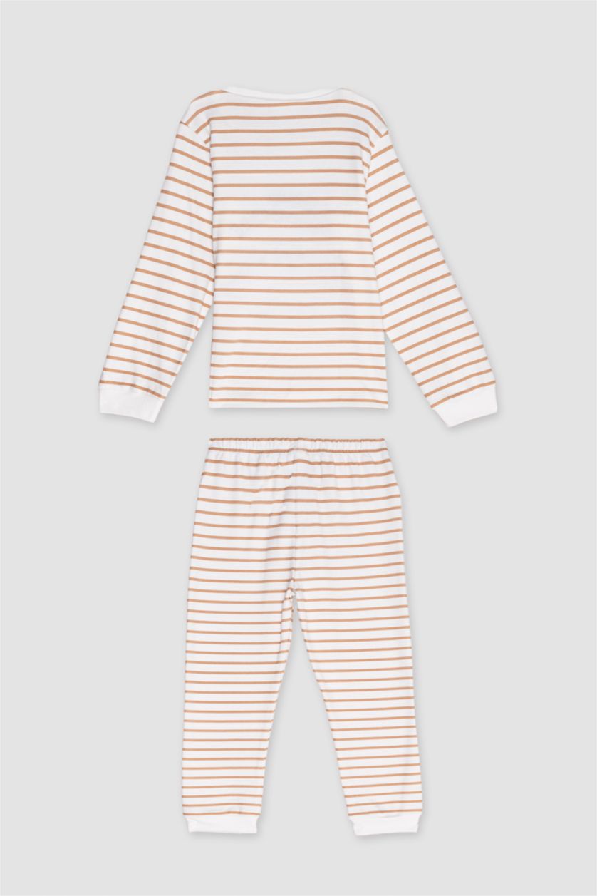 BABY BOY Vison Baby Boy Striped 2 Piece Pajama Set