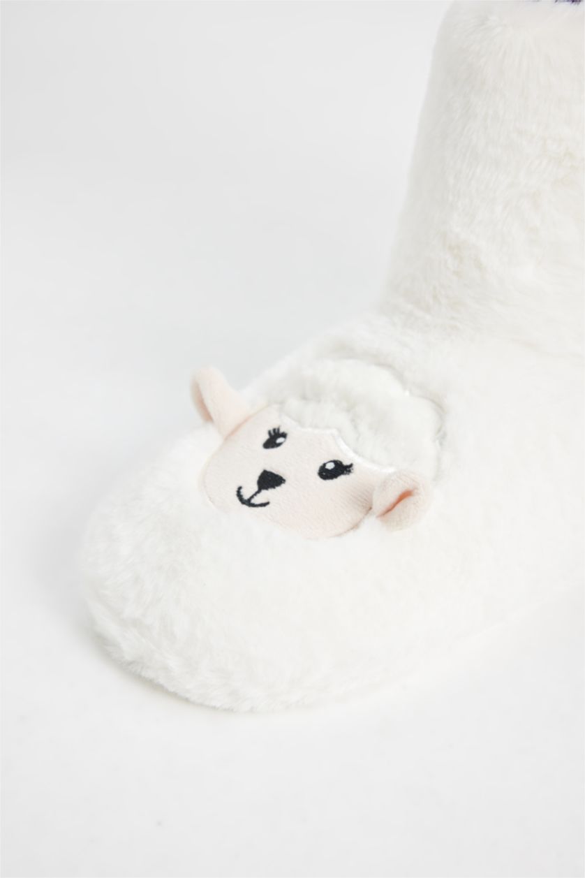 Әйелдерге ақ Әйелдерге үйге арналған аяқ киім