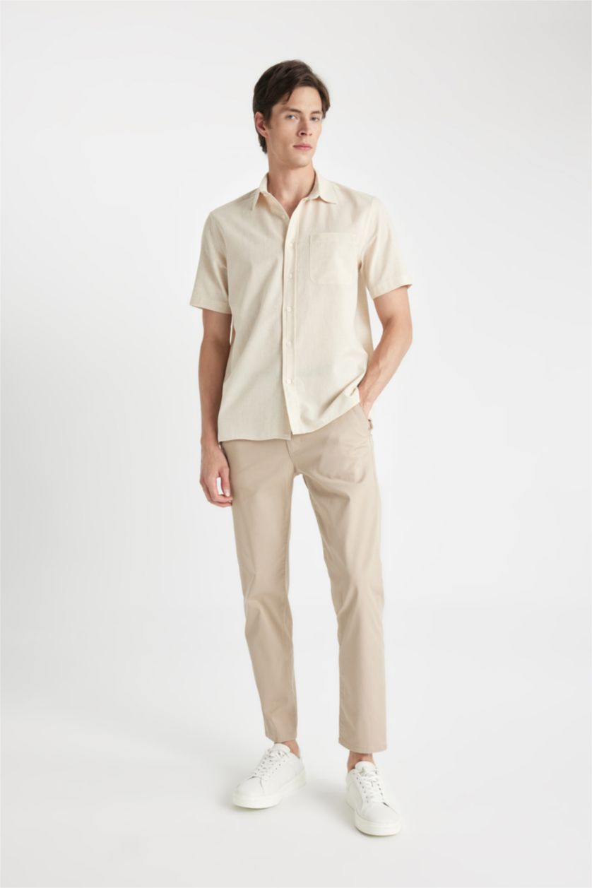 Man Sand Twill Trousers
