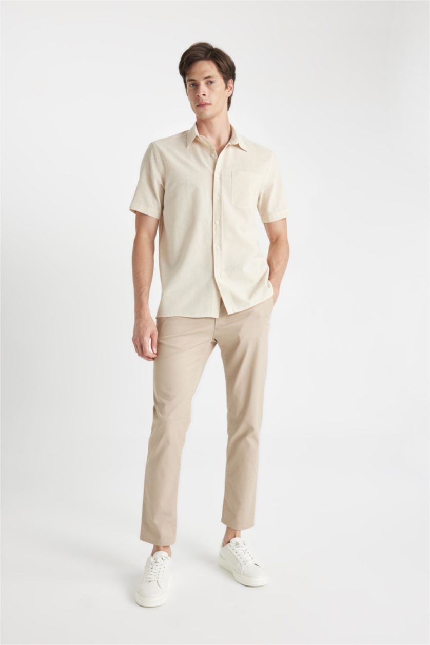 Man Sand Twill Trousers