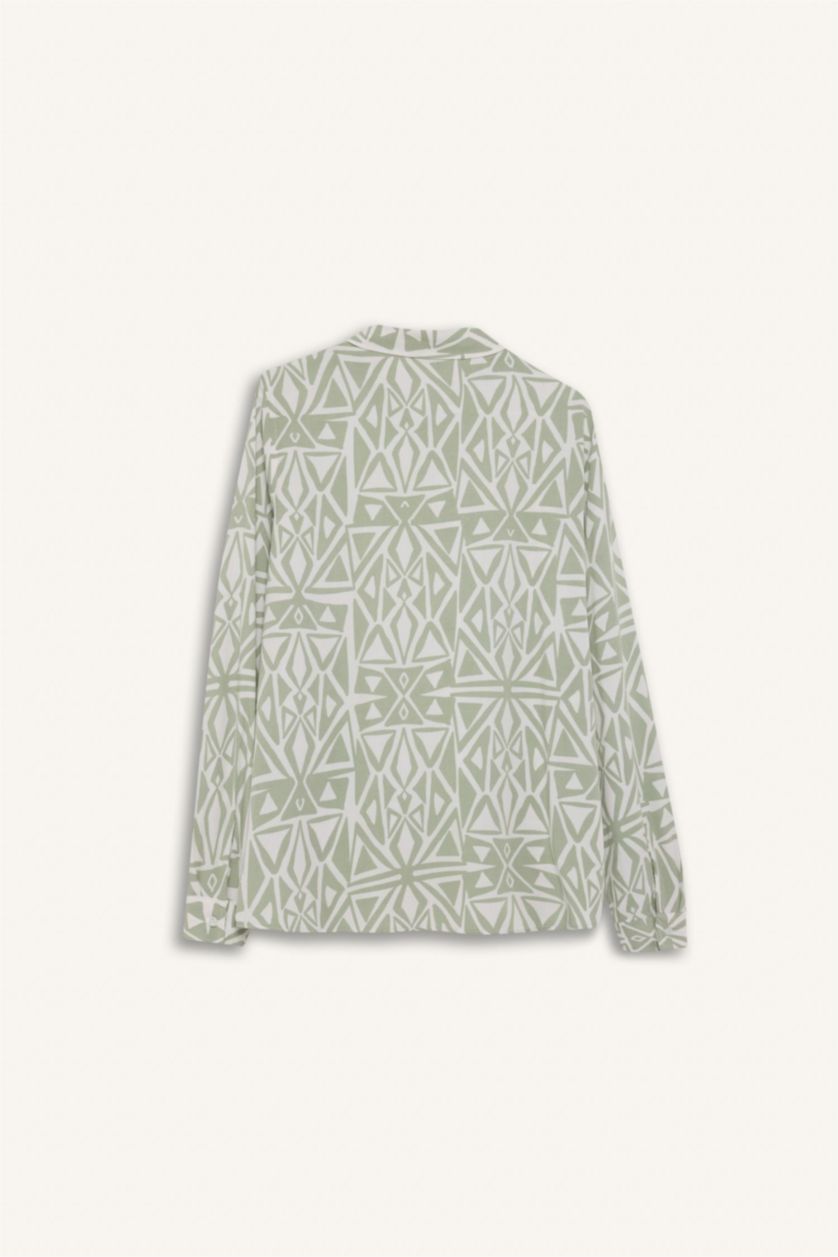 WOMAN Mint Regular Fit Long Sleeve Shirt