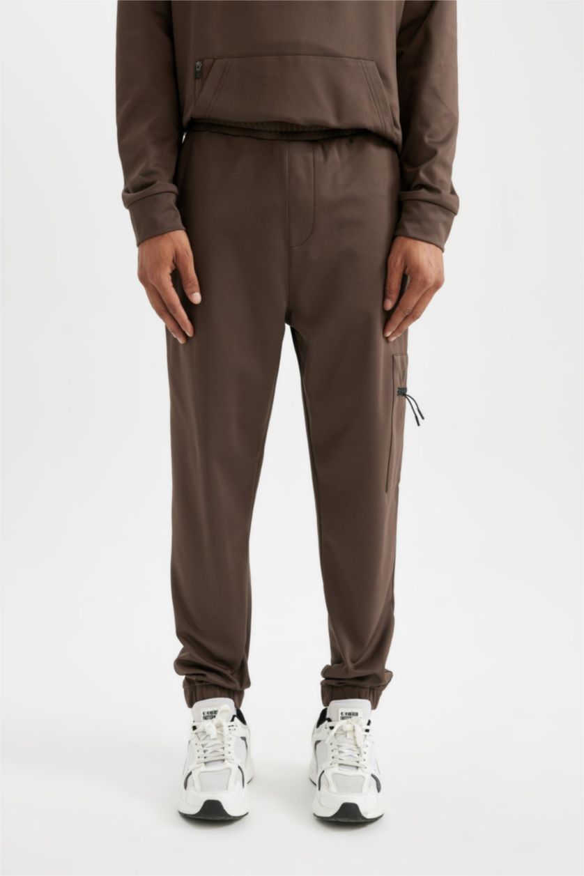 MAN Light Brown DeFactoFit Standard Fit Jogger Sweatpants
