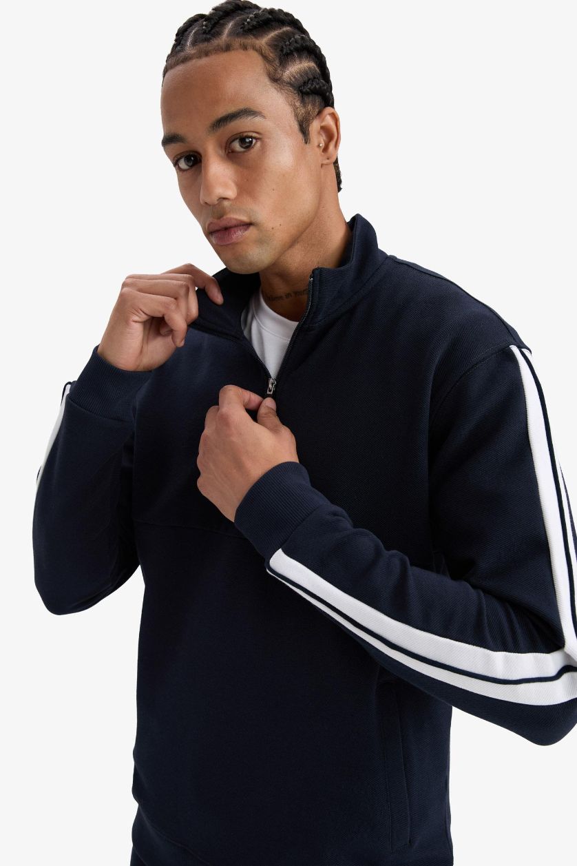 MAN NAVY DeFactoFit Standard Fit Sports Sweatshirt