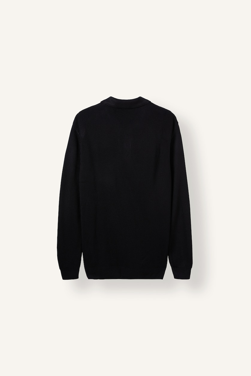 Men NAVY Standard Fit Knitwear Pullover