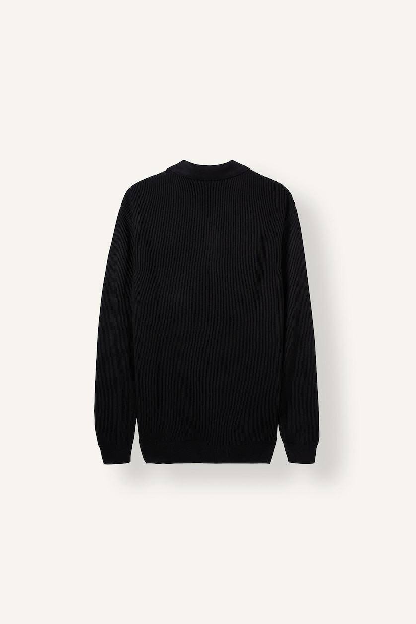 Man NAVY Standard Fit Knitwear Pullover