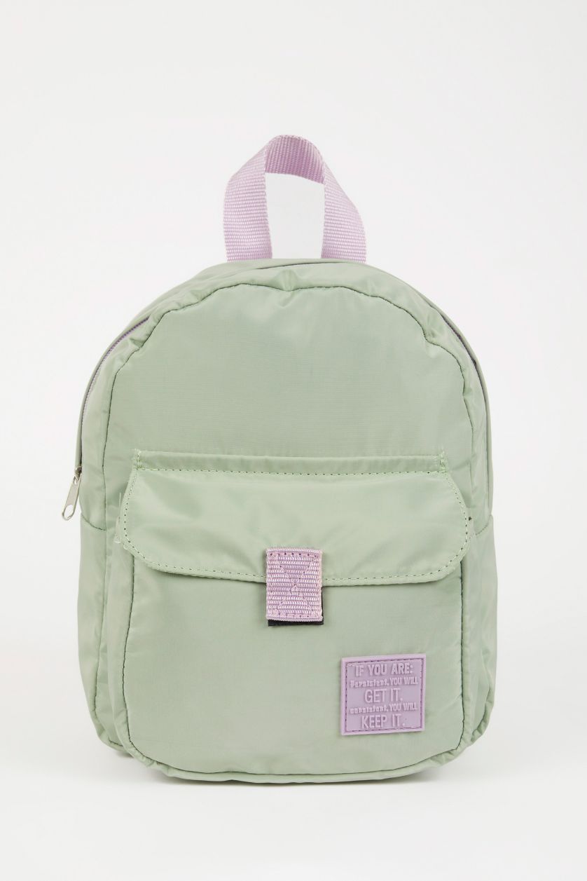 Kız Çocuk - Genç Kız Yeşil Kız Çocuk Sırt Çantası