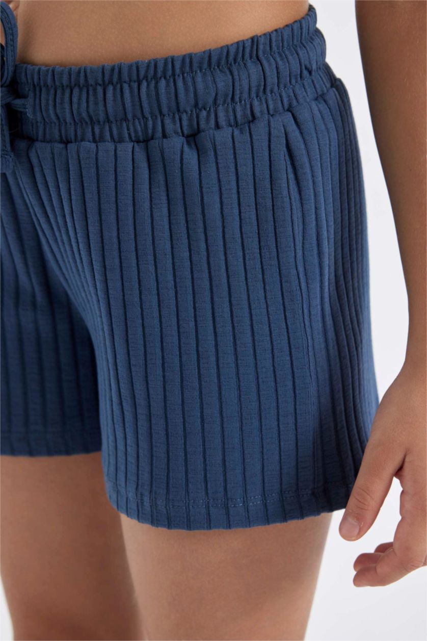 Girls & Teens Indigo Girl Ribbed Camisole Shorts