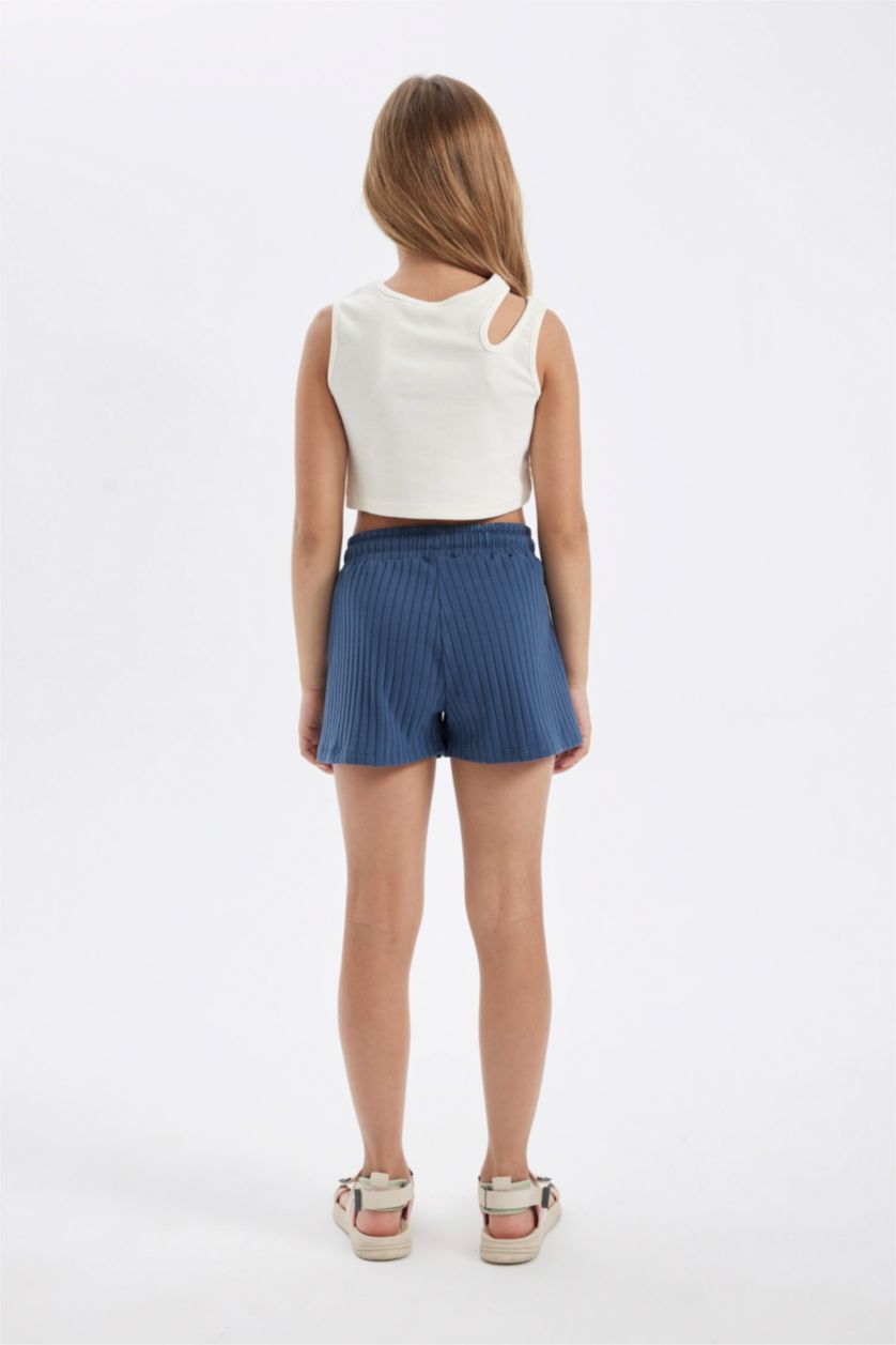 Girls & Teens Indigo Girl Ribbed Camisole Shorts