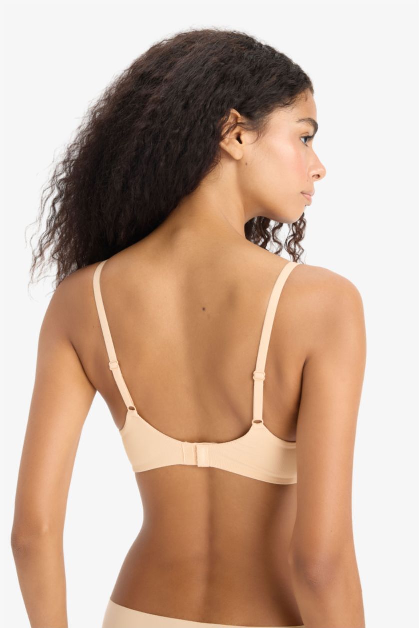 Woman Beige Fall in Love With Pad Bra