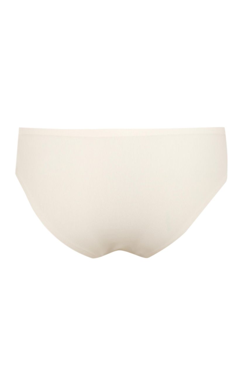 Woman Ecru Ribana Slip Panty