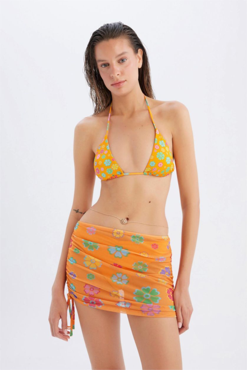 Kadın Altın Declara x DeFacto Çiçekli Gold Bel Zinciri