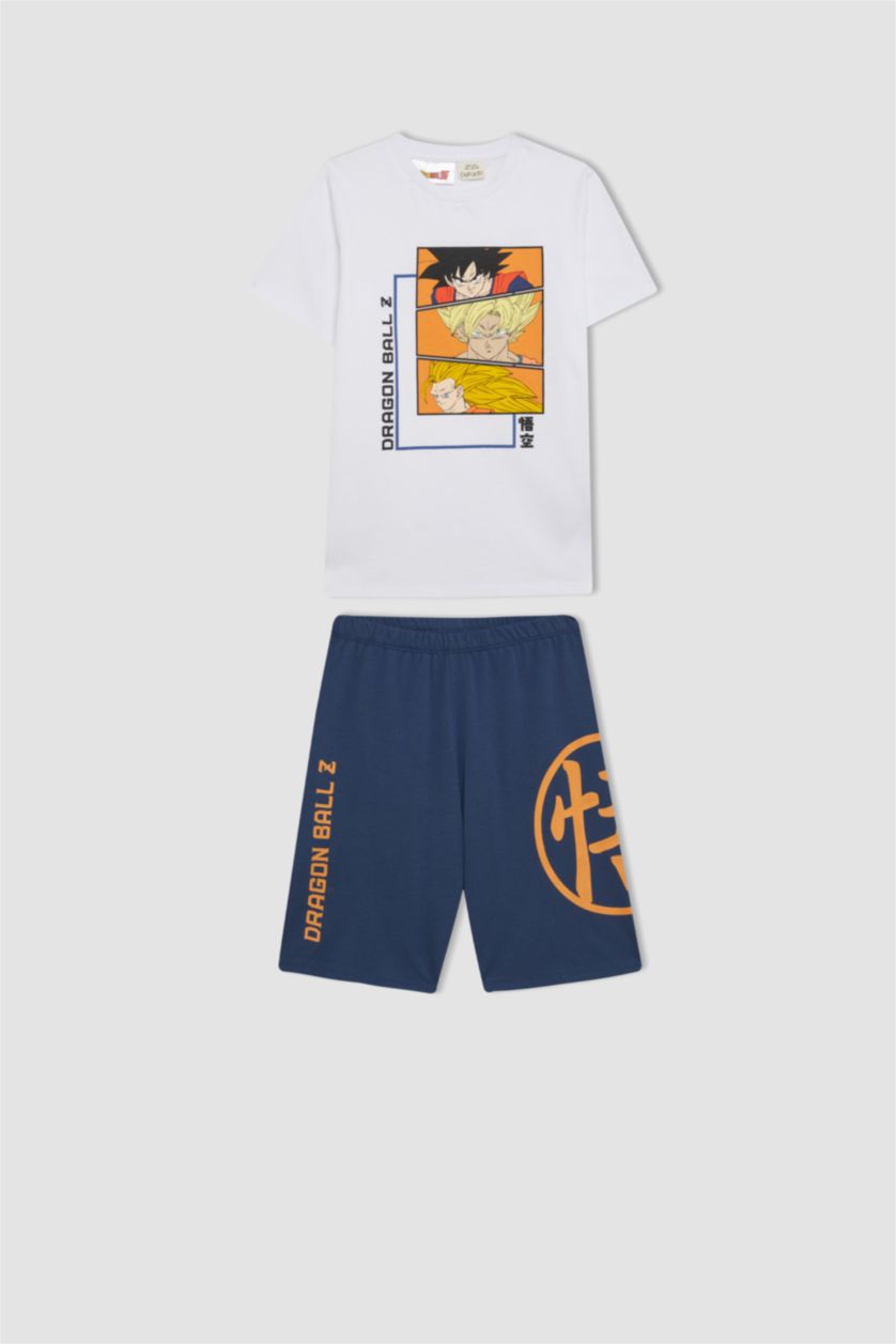 BOYS & TEENS White Boy Dragon Ball 2 Piece Pajama Set