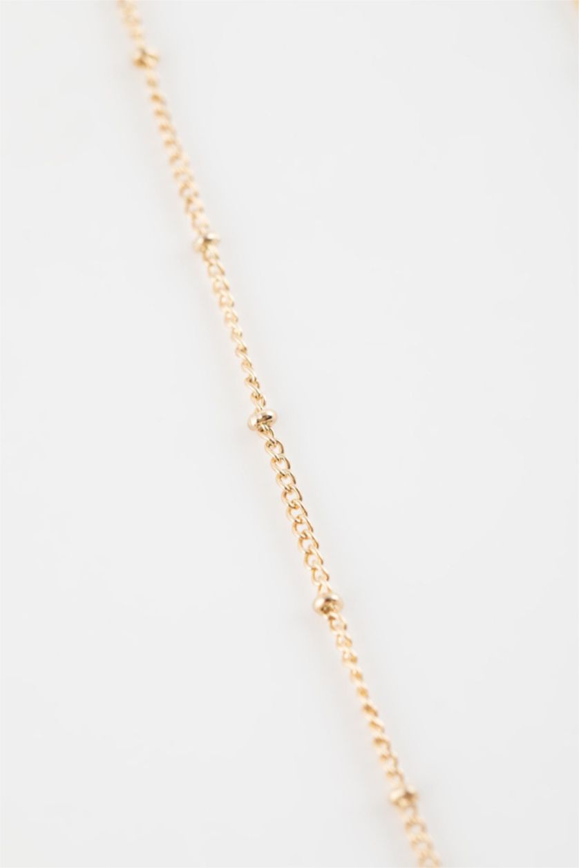 Kadın Altın Declara x DeFacto Bel Zinciri Bel Kolyesi Vücut Aksesuarı