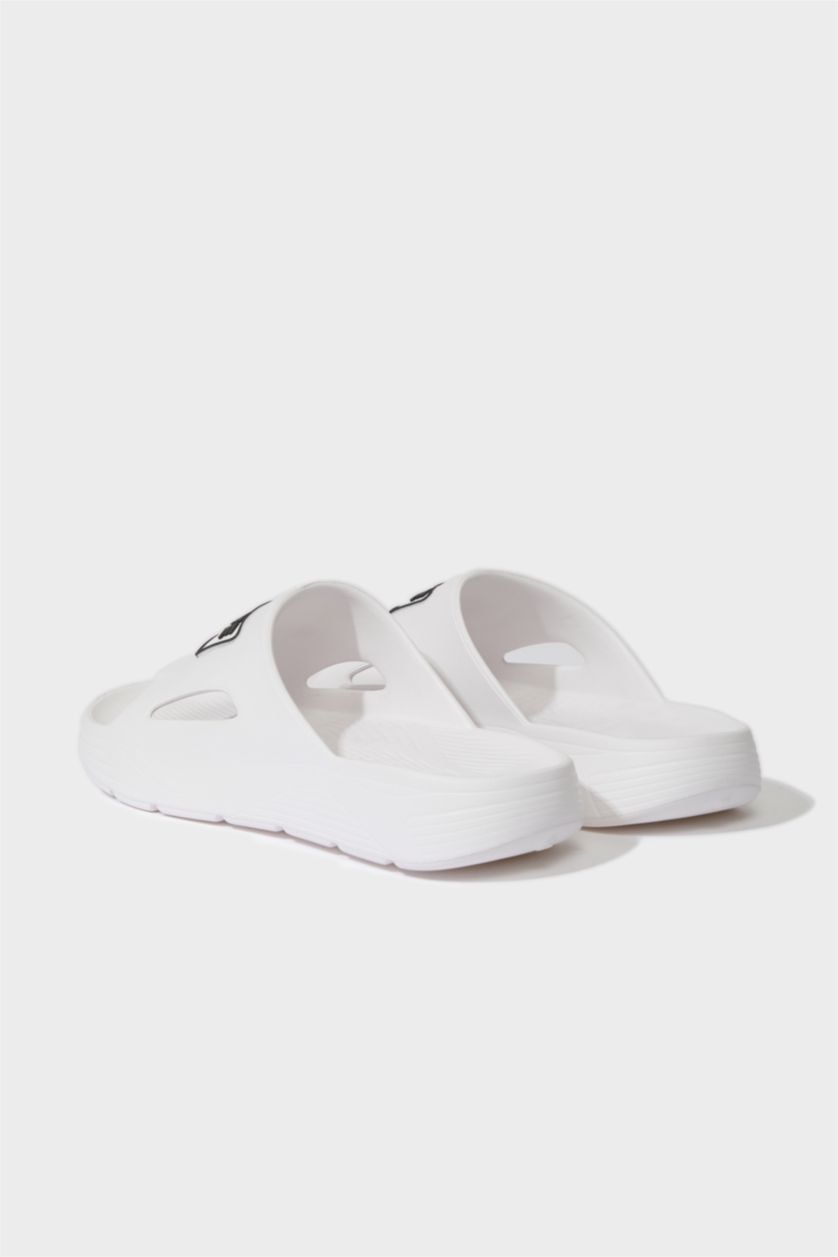 Man White Man High Sole Eva Slippers