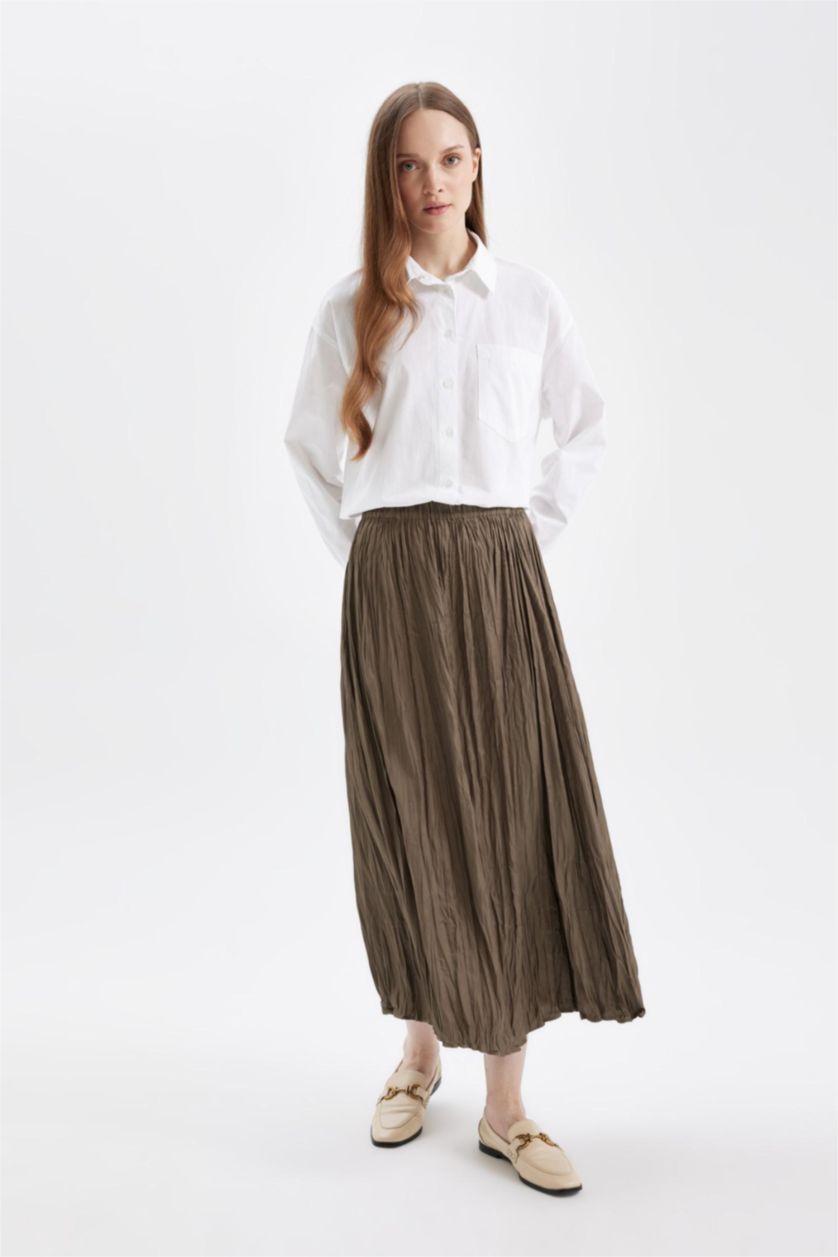 نساء كاكي A Cut Maxi