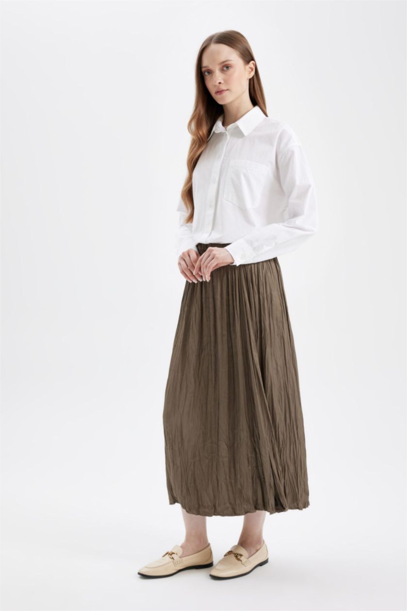 نساء كاكي A Cut Maxi