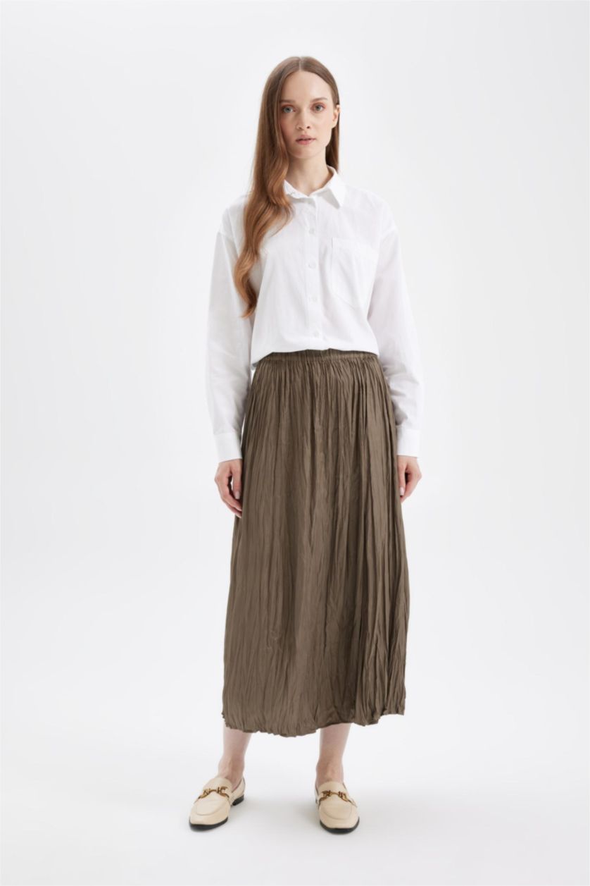 نساء كاكي A Cut Maxi