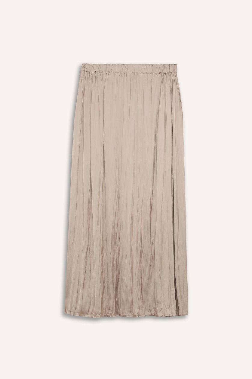 نساء بيج فاتح تنورة ماكسي ستان قصة A