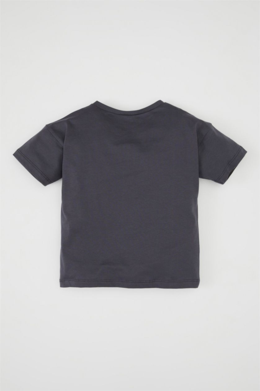 Baby Girl Anthracite Baby Girl Disney Lilo & Stitch T-Shirt