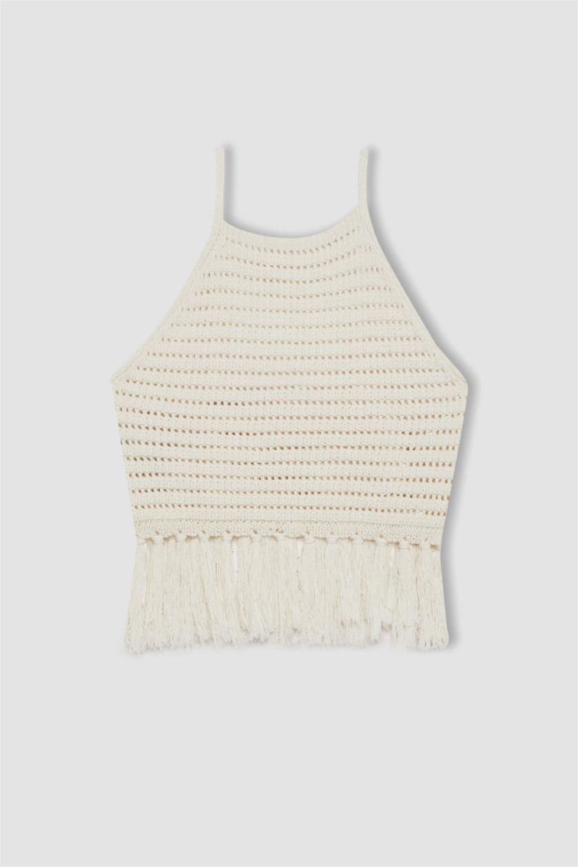 نساء نيلي فاتح شورت جينز بخصر عالي