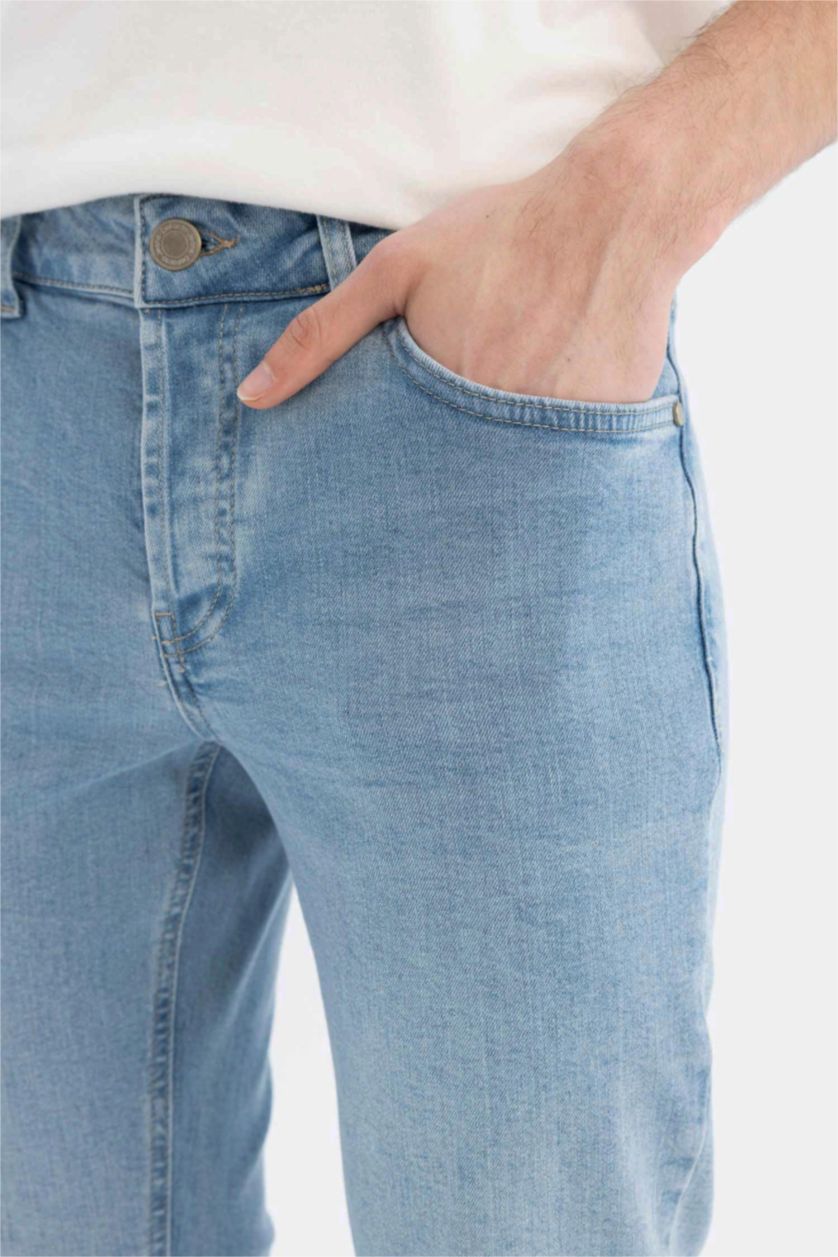 HOMME BLEU Clair PEDRO - Coupe slim en jean