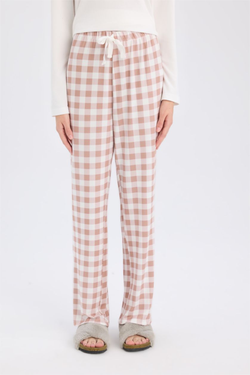 WOMAN Vison Fall in Love Top Bottom 2 Piece Pajama Set