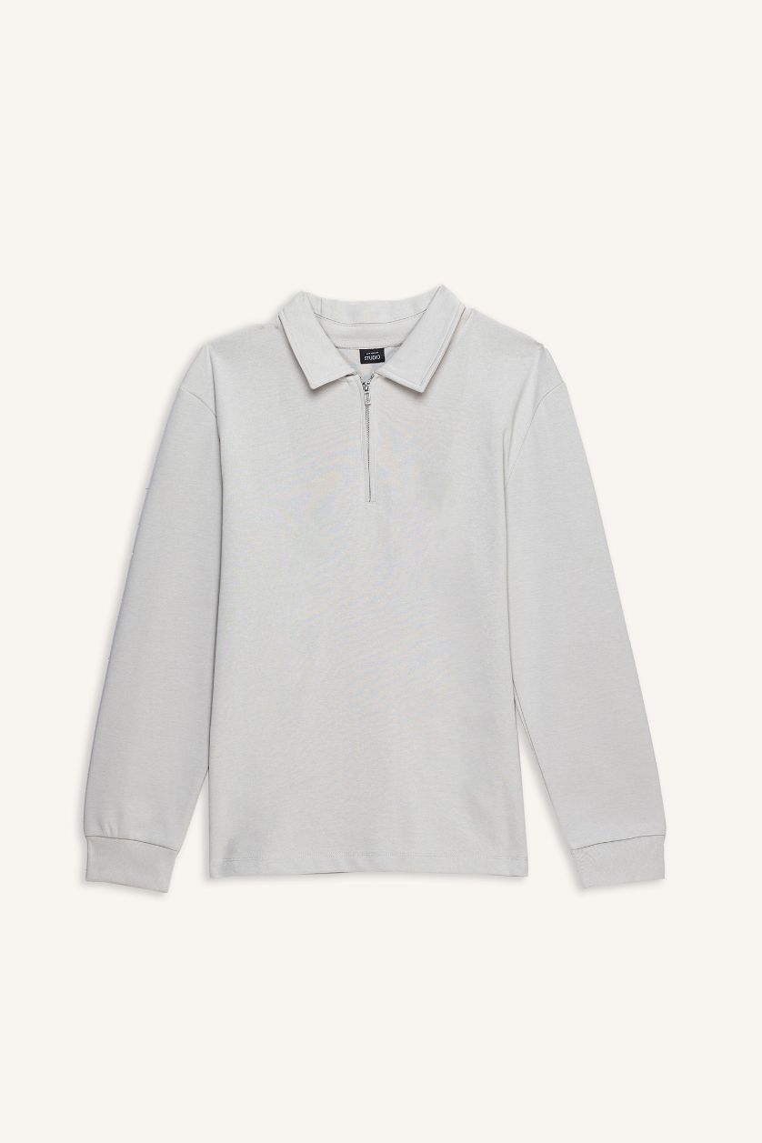 MAN Stone Regular Fit Long Sleeve Sweatshirt