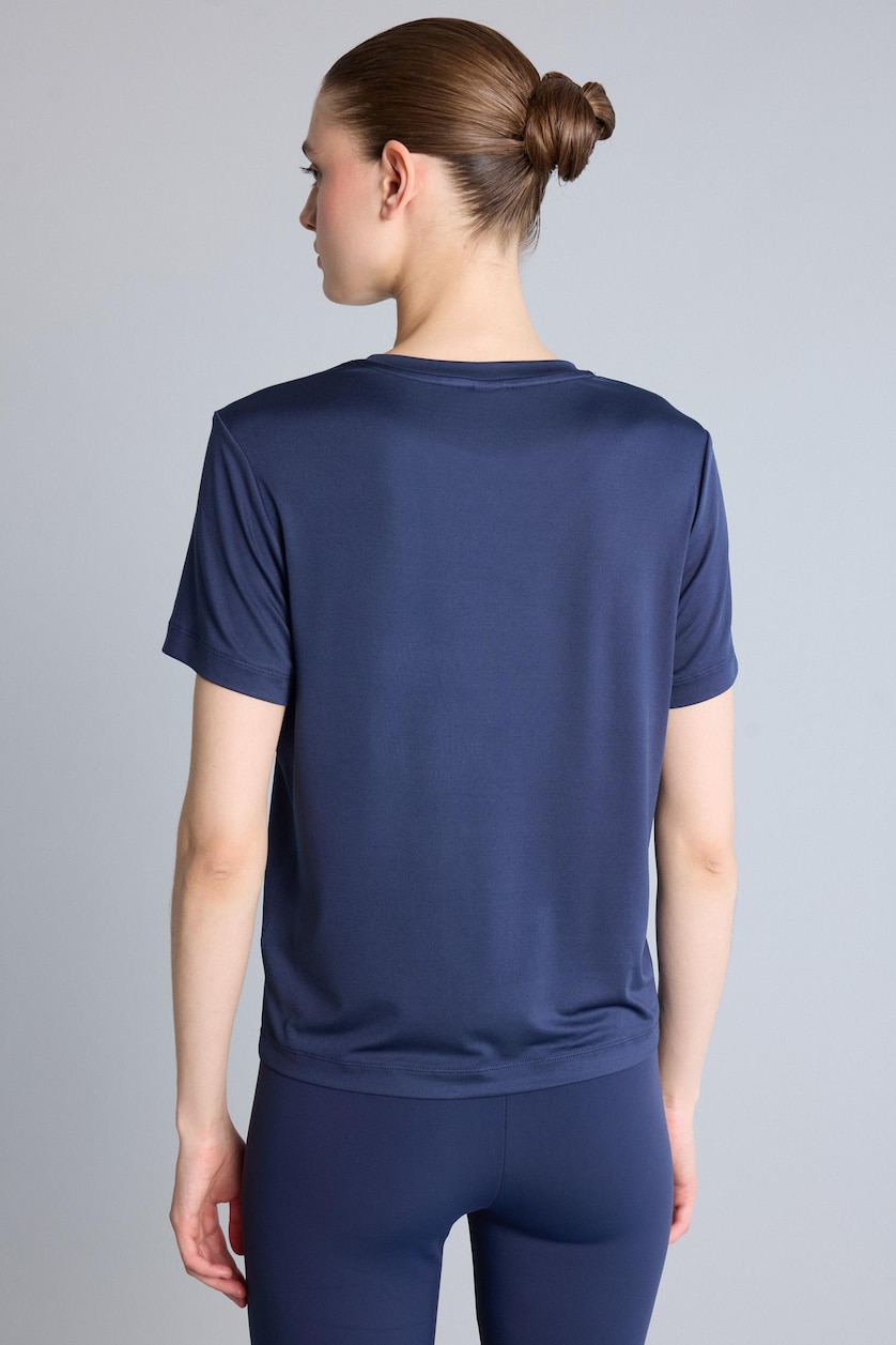 WOMAN NAVY Standard Fit Short Sleeve T-Shirt
