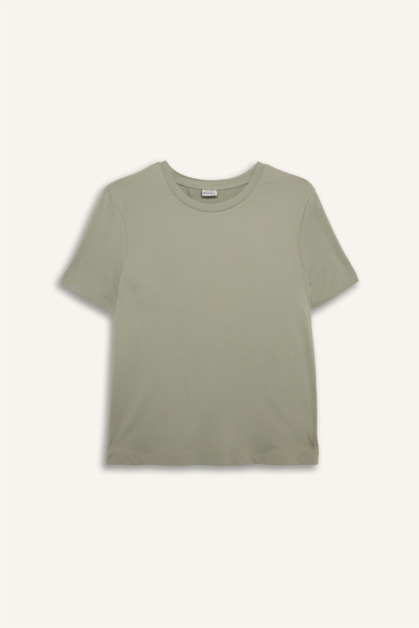 Kadın Taş Standart Fıt Kısa Kollu Tişört