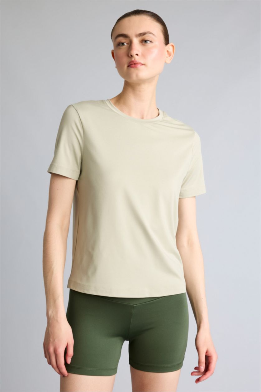 Women Stone Standard Fit Short Sleeve T-Shirt