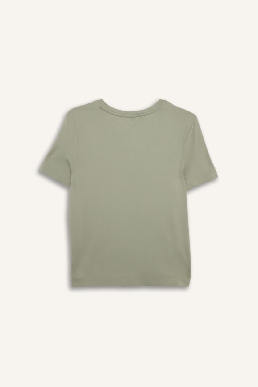 Women Stone Standard Fit Short Sleeve T-Shirt