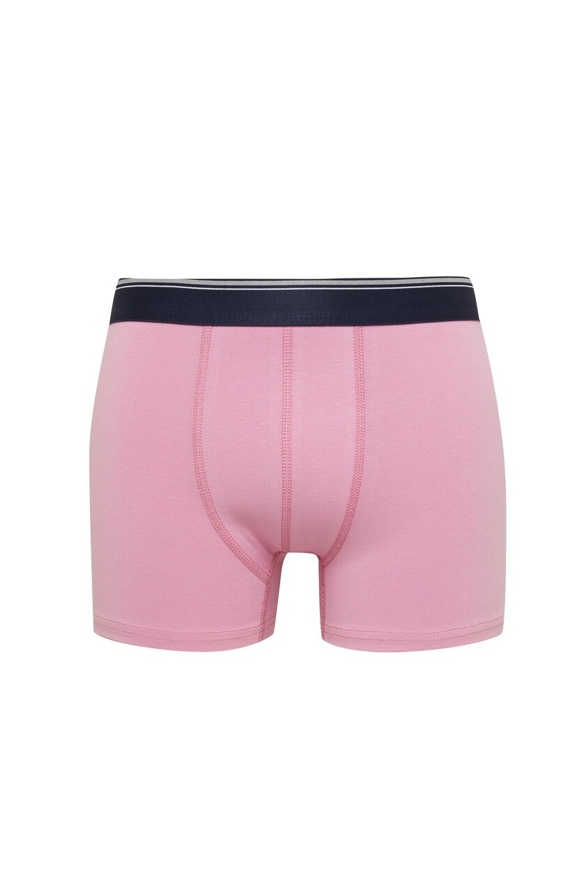 Erkek Lacivert Regular Fıt 3'lü Boxer