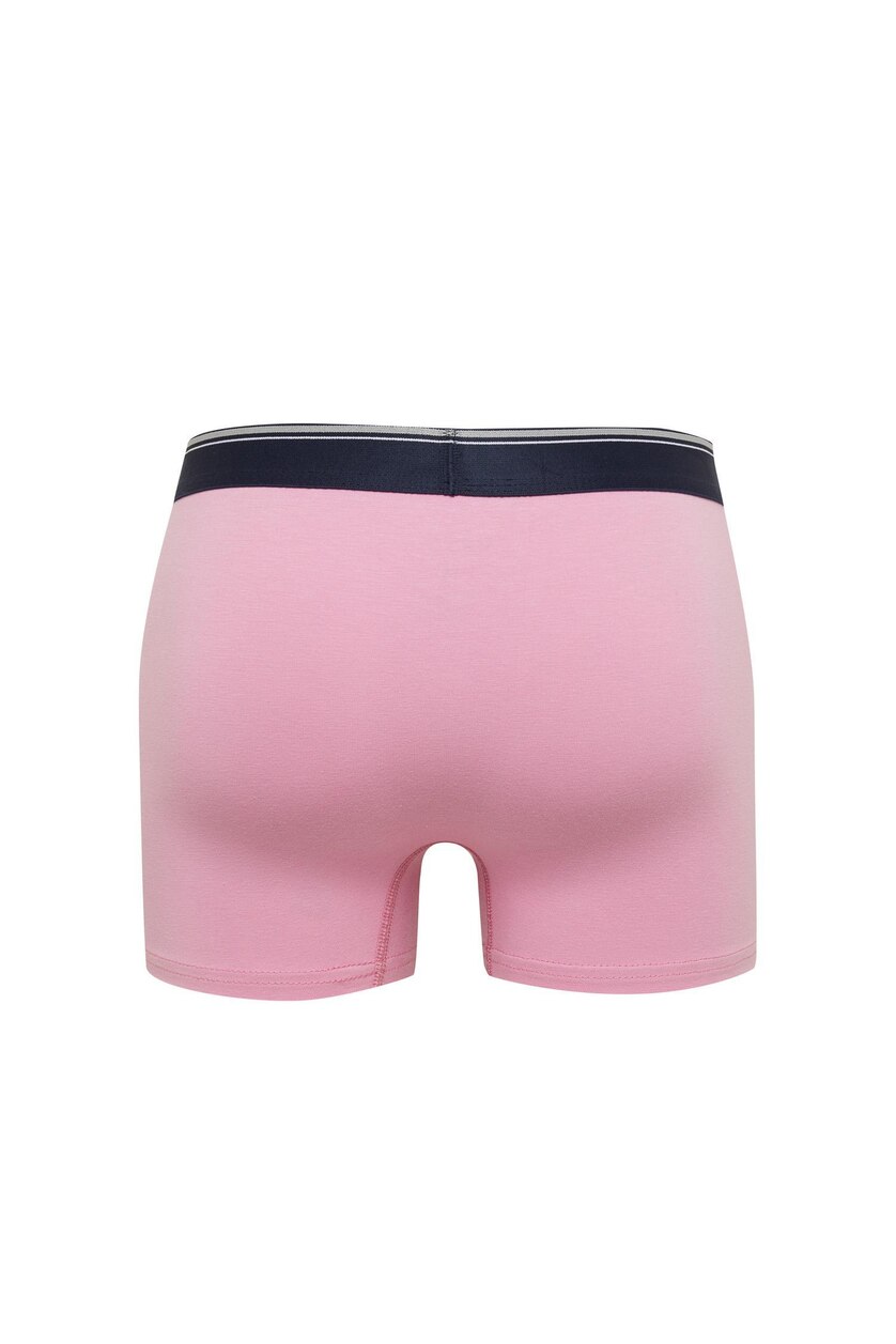 Erkek Lacivert Regular Fıt 3'lü Boxer