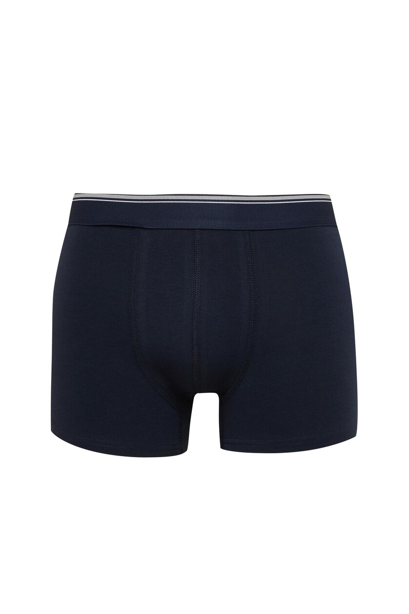 Erkek Lacivert Regular Fıt 3'lü Boxer