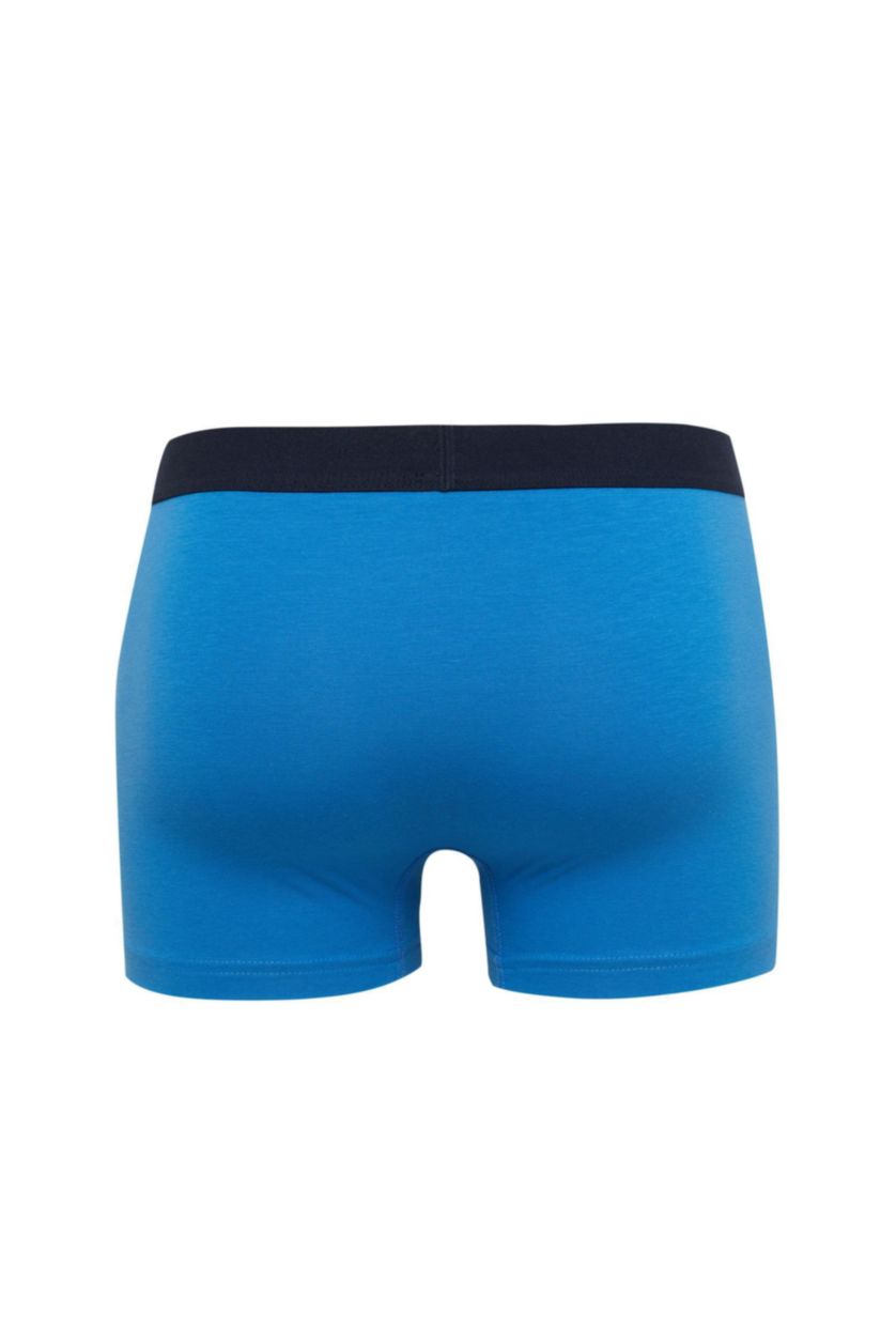 رجالي اللون الملكي بوكسر قصة عادية - 3 قطع