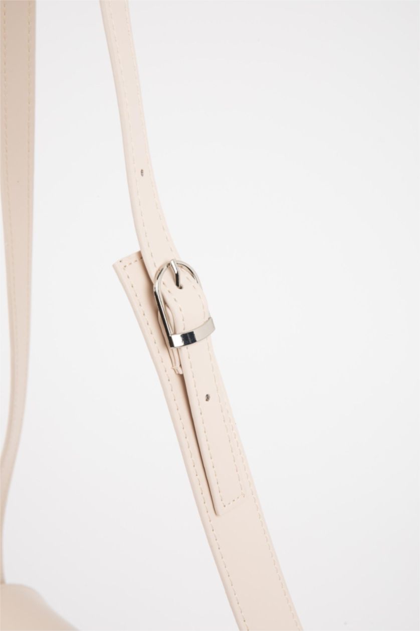 Kadın Bej Kadın Suni Deri Çapraz Çanta