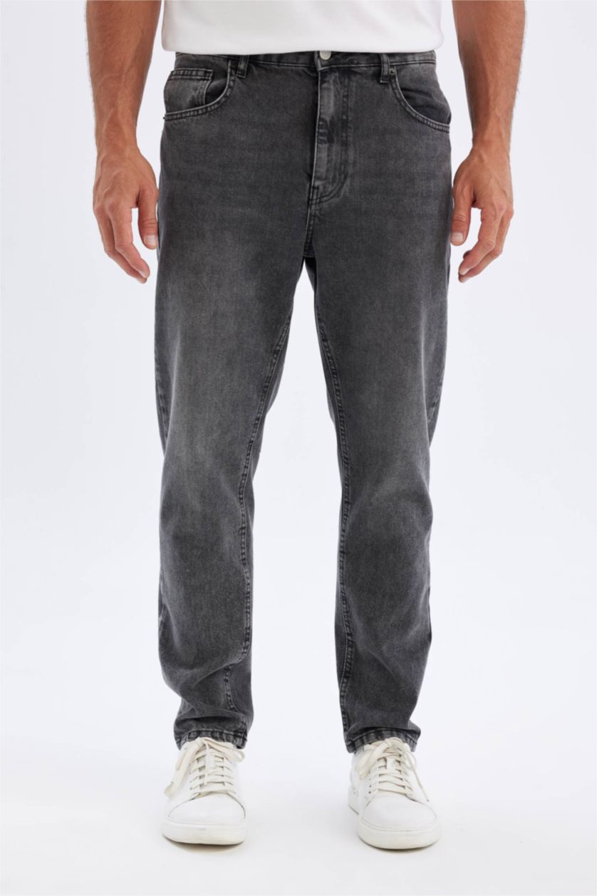 MAN Anthracite 90’S Slim Fit Trousers